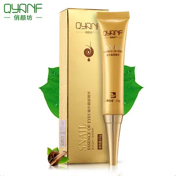 

QYF The Snail Eye Essence Beauty Skin Care Eye Serum Anti Aging Anti Wrinkle Remove Dark Circle Whitening 15g