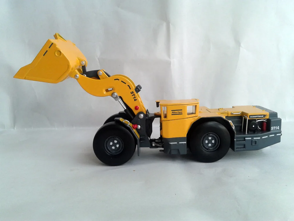 

NEW JOAL 280 1:50 Atlas Copco Scooptram ST14 Underground Mining Loder toy