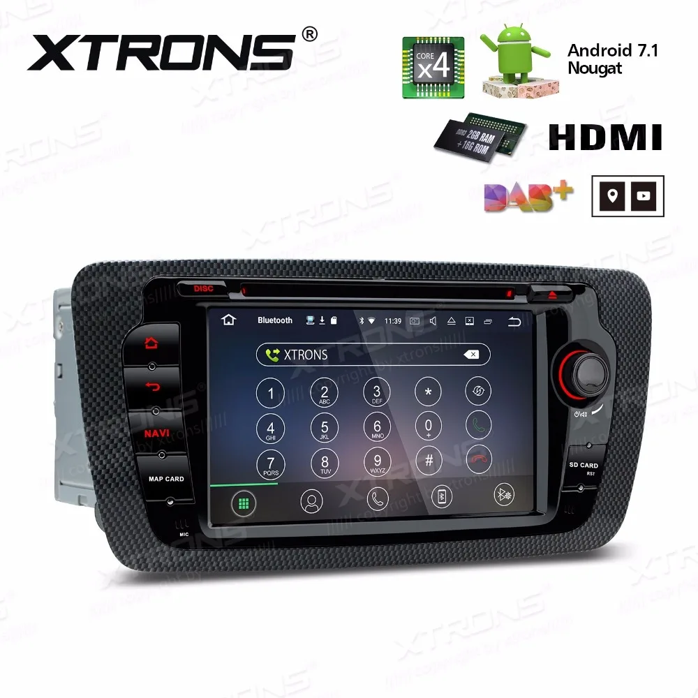7 &quotAndroid 1 OS автомобильный DVD для Seat Ibiza MK4 / 6J 2009 2013 (спортивный Coupe Ecomotive Cupra FR Bocanegra