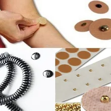 200 шт./лот, магнитная пластырь, обезболивающий, акупунктурный массаж, расслабляющая мышечная медицинская лента, магнитная наклейка