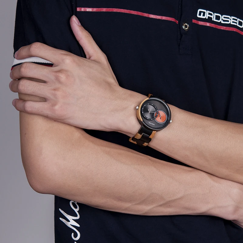 BOBO BIRD Multiple Time Zone Wooden Watch For Men Women Fashion Luxury Wood Wristwatch Timepiece reloj hombre DropShipping V-R10