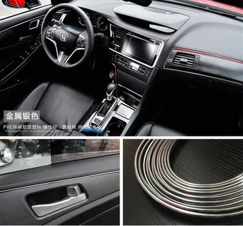 

5m auto decoration sticker thread cute car interior decal decorate on for opel ford focus 2014 mazda kia vw FreeShipping