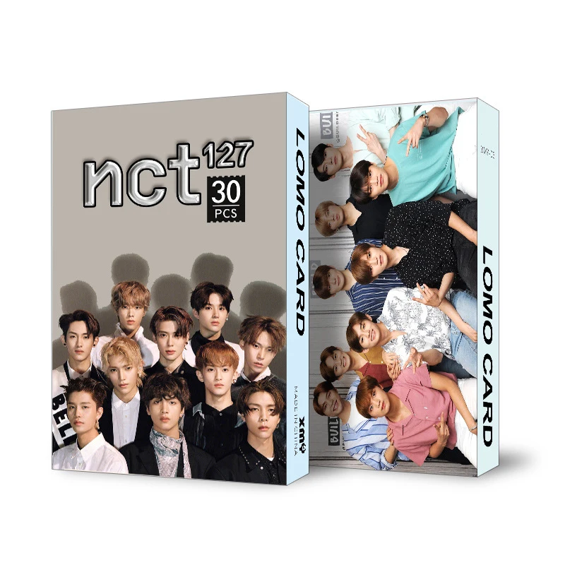 30 шт./компл. экзо NCT127 IZONE семнадцать монста X Фотокарта Idol ЛОМО карта с фотографией вентиляторы подарки Прямая