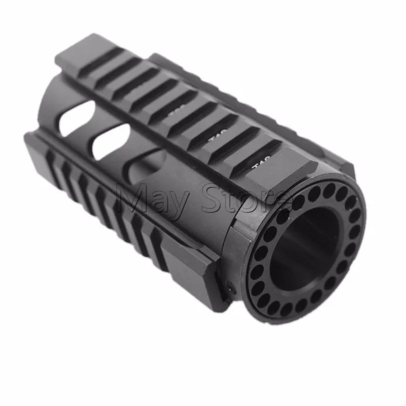 Тактический Шестерни Охота ar. 223/5. 56 4 дюймов Бесплатная Float Quad Rail тяжелых Handguard Системы Стрельба пистолет винтовка Интимные аксессуары