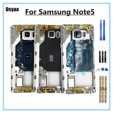 5,7 дюйма для samsung для Galaxy Note5 Примечание 5 N920 средняя рамка Безель металлического Корпус шасси цены по прейскуранту завода-изготовителя