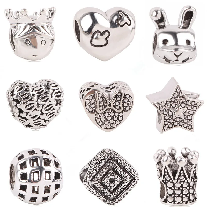 

AIFEILI The latest European Charm Beads Series DIY for Pandora Bracelet High Quality Gift Preferred Jewelry