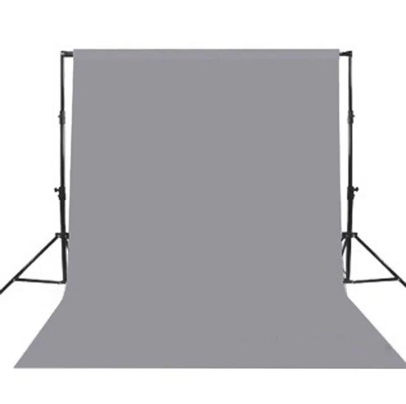 3x5FT тонкий Виниловый фон для фотосъемки фотостудия реквизит фон сплошной цвет - Цвет: Светло-серый