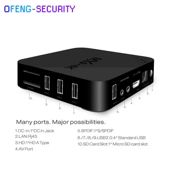 

FREE Shipping MXQ-4K Smart tv converter RK3229 Quad-core set top box kodi 1GB/2GB 8GB/16GB HD 1080P, Android 6.0