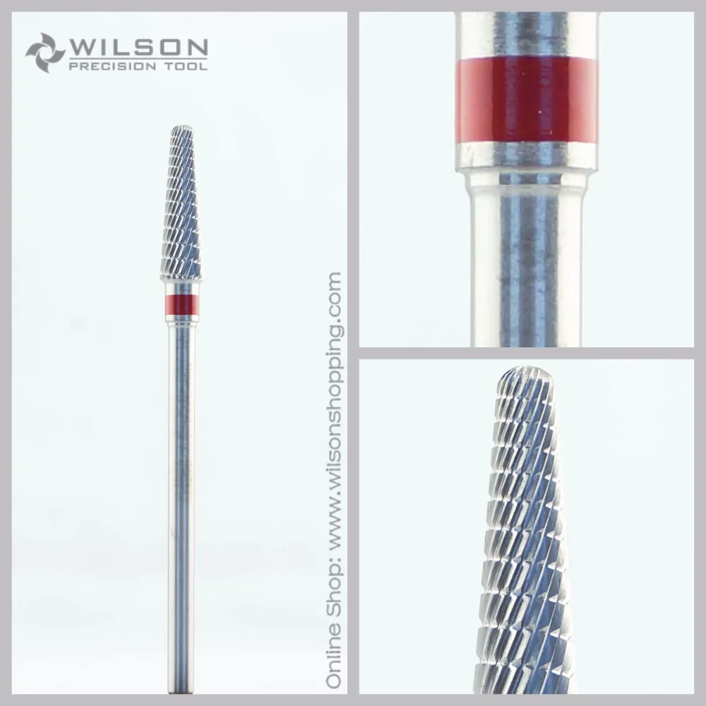 

Spiral Cut - Fine(5001406) - ISO 134 - Tungsten Carbide Burs - WILSON Carbide Nail Drill Bit&Dental Burs