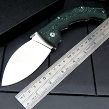 High Quality EDC Tool Cold steel folding knife Outdoor survival Hunting knives Mikata handle Wide blade Pocket Rescue knife