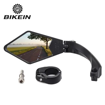 

BIKEIN bicycle rearview mirror mountain bike handlebar mirror rotating mountain bike bicycle rearview mirror blind spot mirror