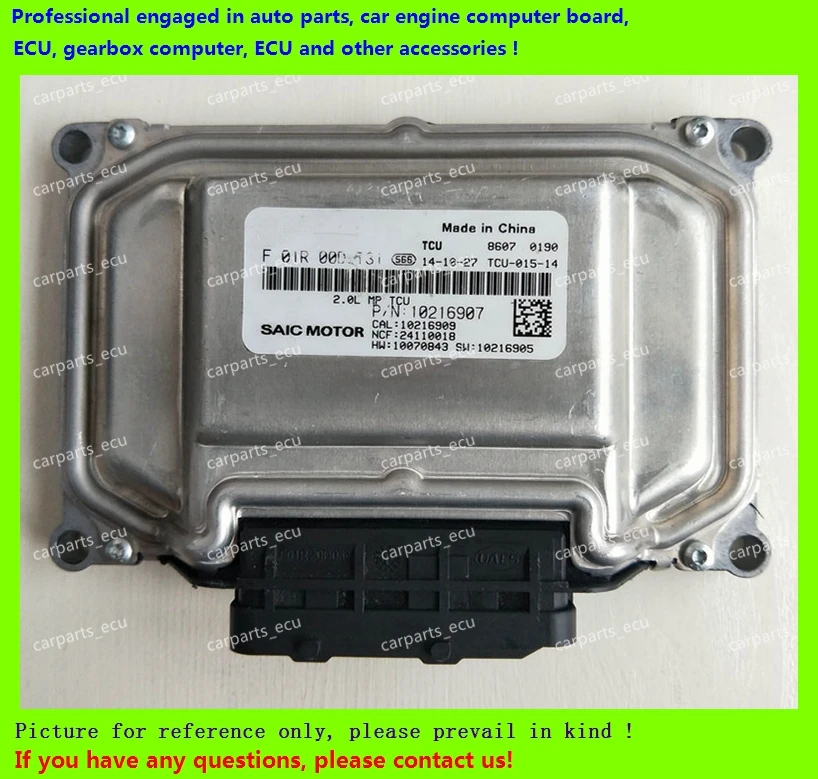 

For SAIC Roewe MG car engine computer board/ECU/Electronic Control Unit/Car PC/ F01R00DT31/F01RB0DT31 10216907 TCU
