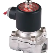 3/" Электрический Соленоидный клапан VITON из нержавеющей стали модель 2S200-20-V Стандартное напряжение 12 V-240 V водяной Соленоидный клапан