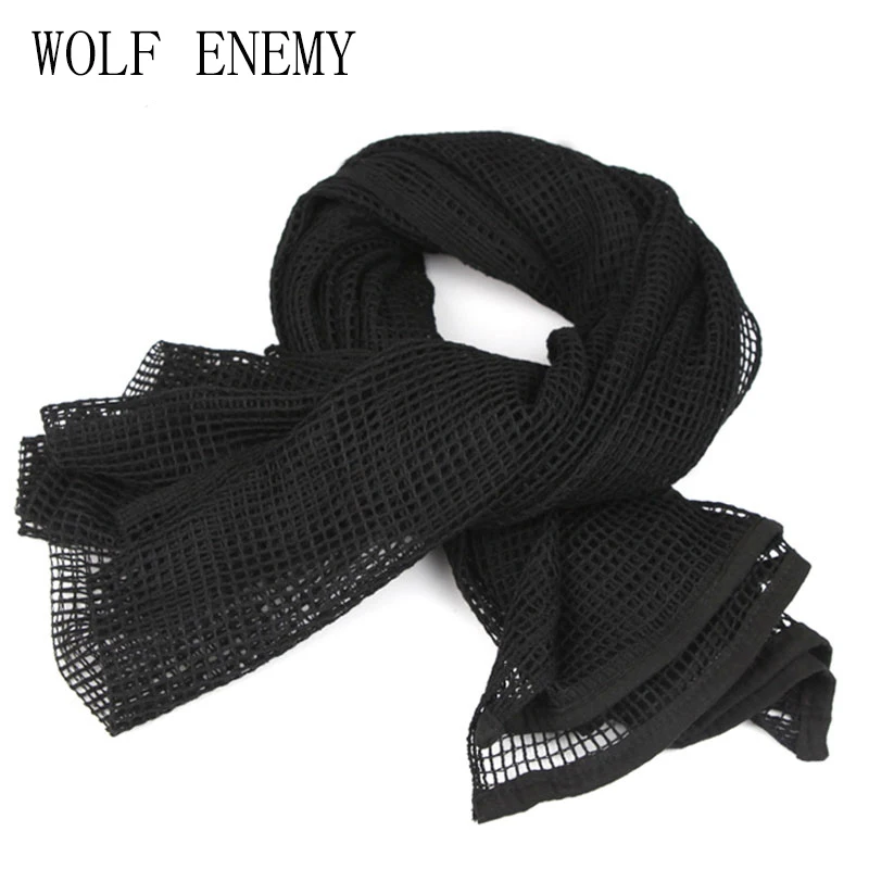 

Arab Versatile Camouflage Mesh Scarf Outdoor Muffler Breathable Tactical Hood Muslim Hijab Shemagh Tactical Hunting Accessories