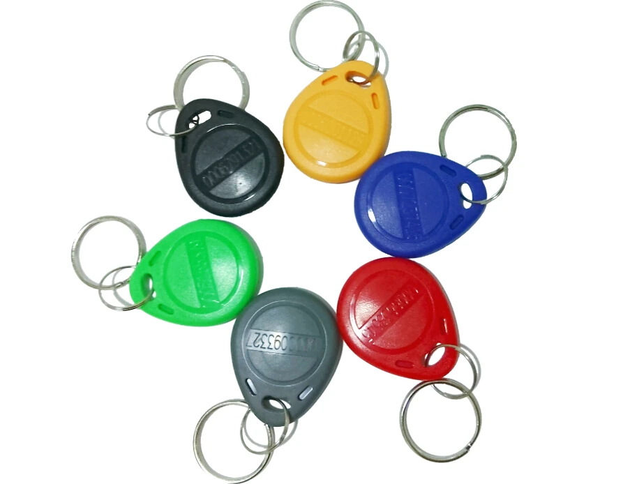 1000pcs lot RFID Tag 125khz TK4100 Token Key Fobs Rfid Card For Access Control