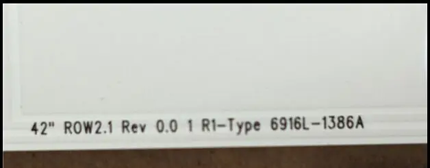 Новинка; 10 шт./лот для * 42 * светодиодный полосы 42 "ROW2.1 REV 0,0 6916L-1385A 6916L-1386A 6916L-1387A 6916L-1388A