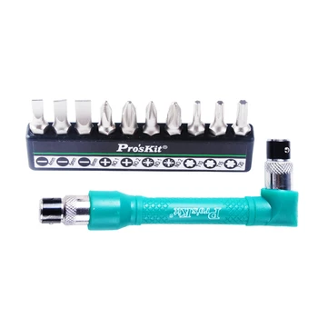 

Reliable Precision Screwdriver Set 10 in1 L-shaped Angle Head Twin Wrench Driver Set Torx Screwdriver Set with Flat Bits Socket
