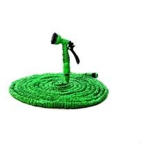 Горячая Гибкая Волшебная расширяемая садовые шланговые катушки 150FT шланг для воды 7 в 1 распылитель для сада автополива пластиковая труба 45 м