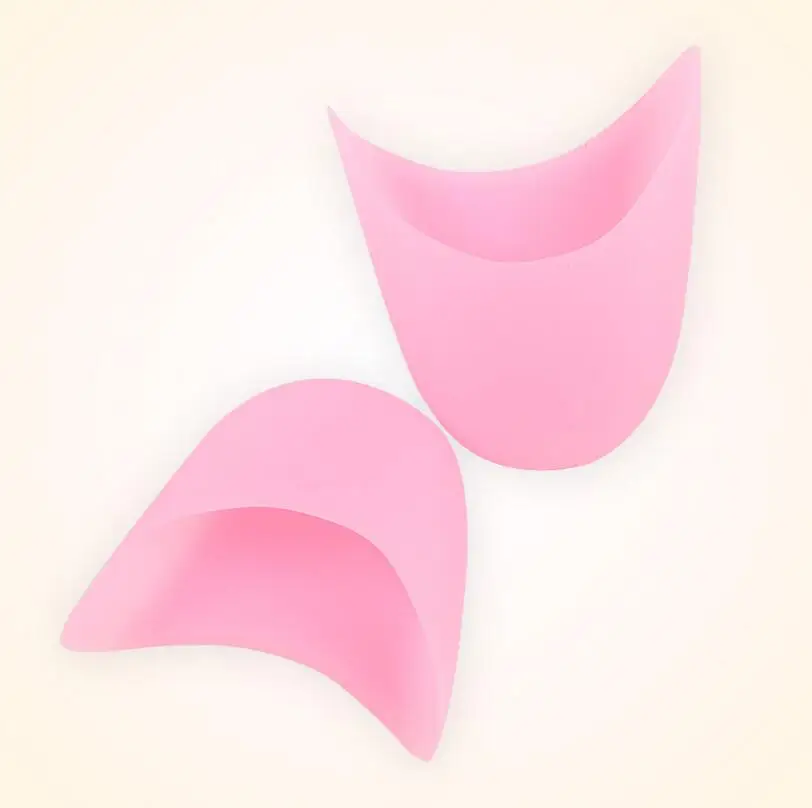 Almofada do Dedo do pé do Dançarino de Bailado com Furos de Silicone Aliviar a Dor do pé da Frente Pares Lote Cores Silicone de Palmilha Almofada 100 - 3 9 100 Pares lote 3 cores silicone almofada