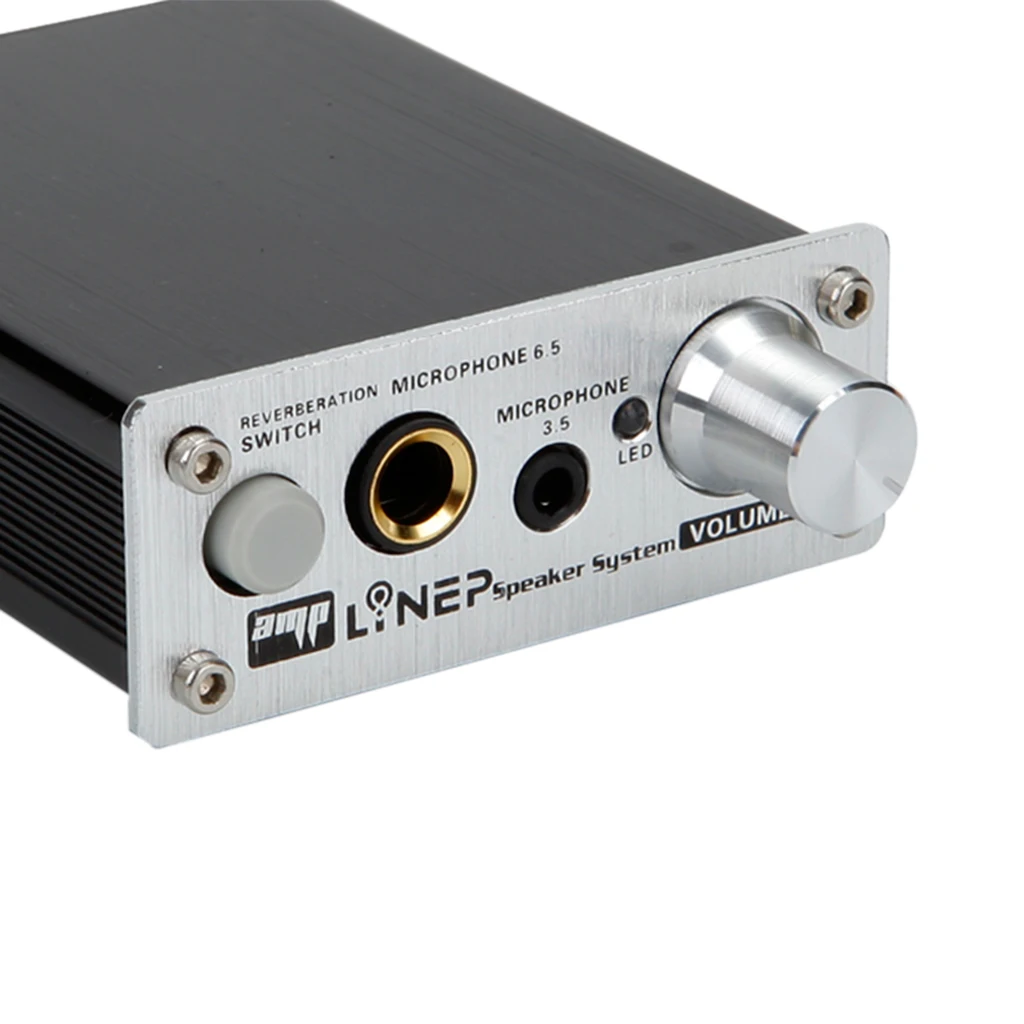 Two-channel HIFI Music Microphone Amplifier Dual Reverb Cable for Microphone Music Recording Equipment