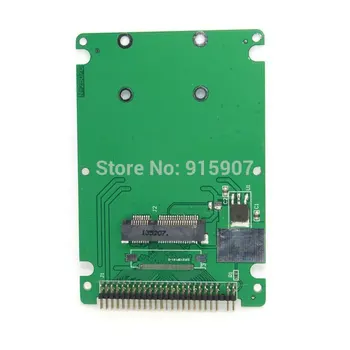 

Chenyang CY White Color Mini PCI-E mSATA PSATA to 2.5" IDE 44pin Hard Disk Case Enclosure For Inspiron 910 Mini 9 SSD
