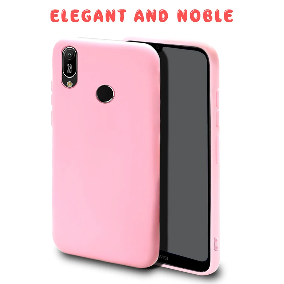 Чехол карамельных цветов для Huawei Y6 Y6S 2019 силиконовый мягкий чехол телефона Y6P 2020 JAT