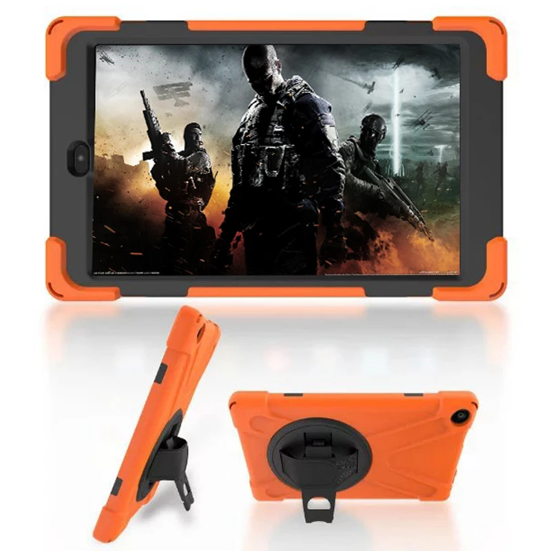 Case For Amazon New Kindle Fire HD 8 2017 Tablet Case 8'' Duty Fundas Armor Hydrid Case PC