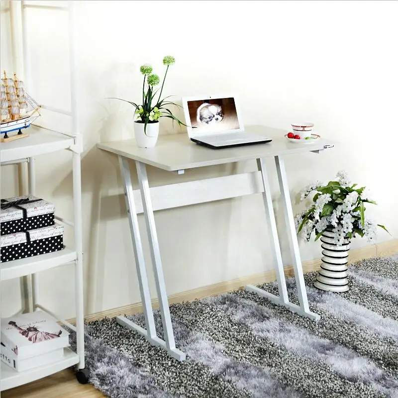 مكتب طاولة الكمبيوتر المحمول مكتب خزانة المنزلية كسول tablestudent بسيطة الحديثة للصدأ مكتب خشبي