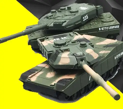 1:43 сплав назад к мощности небольших танков leopard 2 задняя мощность детский военный