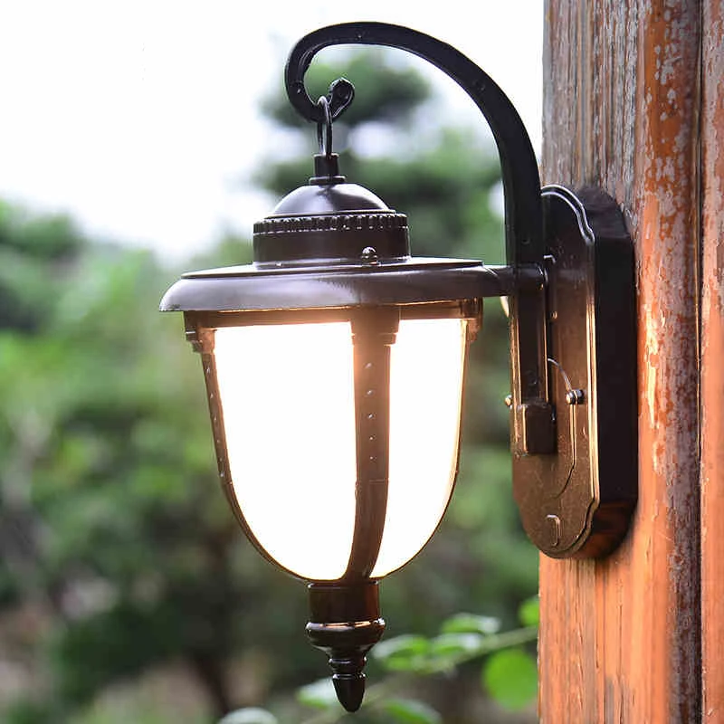 Retro Outdoor Wall Lamp Vintage Foyer Corridor Light Waterproof Wall Lamp Vintage Foyer Corridor Light