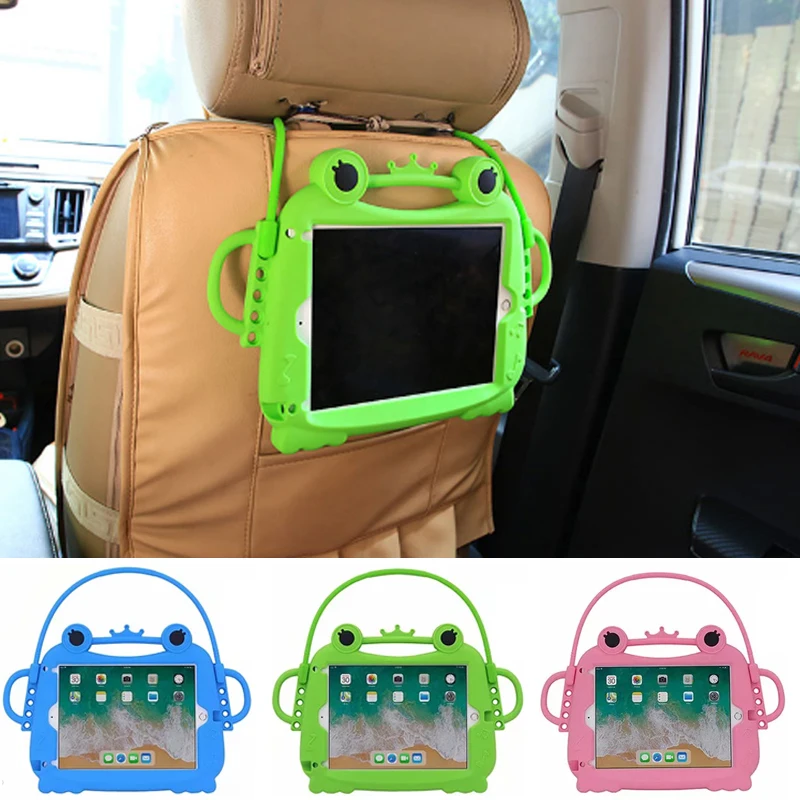 

Shockproof Case for Apple IPad 9.7 Inch 2017 2018 New Kickstand Kids Silicone Hard Full Body Protective Case Cover for IPad 2018
