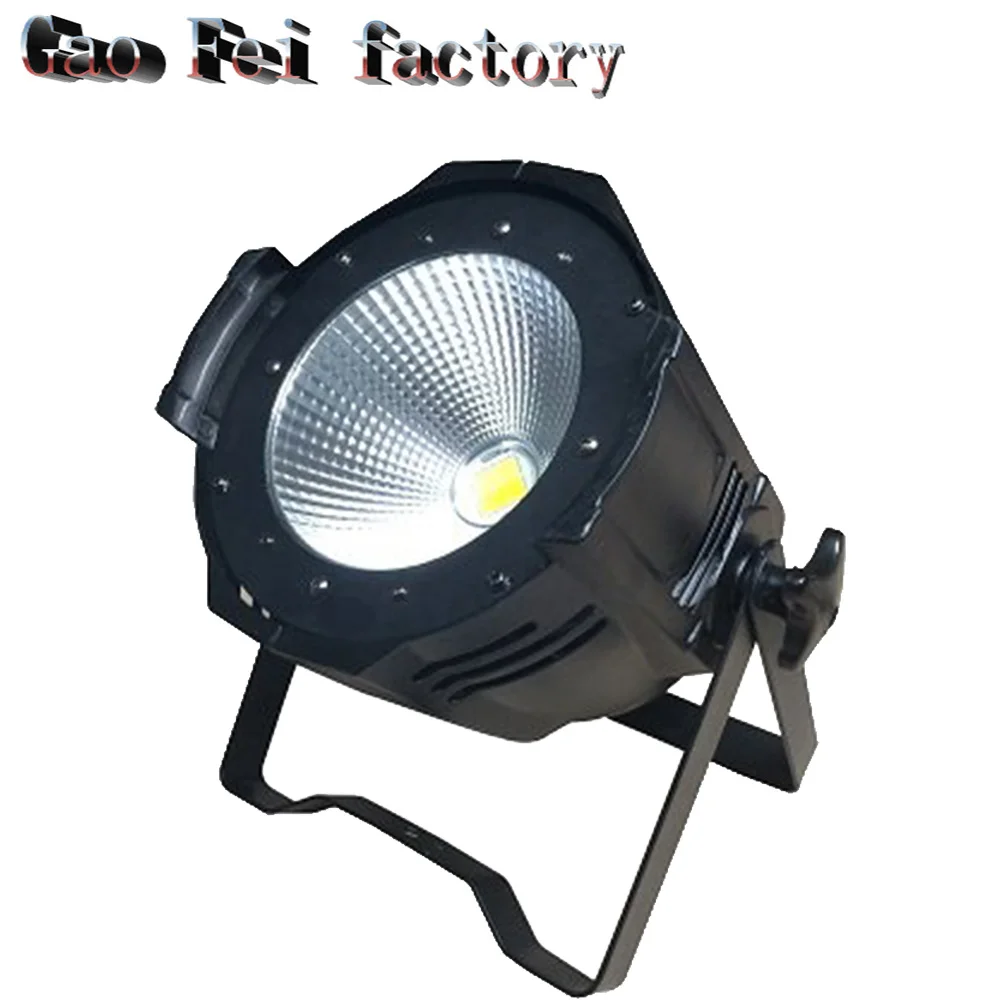 1 шт./лот cob led 2в1 белый/теплый 100 Вт cob led par can dmx led cob par Светильник для дискотеки, сцены, бара, клуба