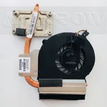Оригинальные радиатор и вентилятор для hp CQ43 CQ57 независимых Термальность модуль 647316-001 аккумулятор большой емкости