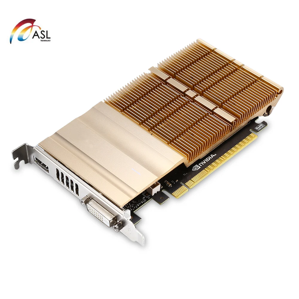 ASL GT1030 SS Графика карты 2 Гб 64bit GDDR5 DVI/HDMI 384 cudr Core Поддержка 7680x4320/60 Гц | Компьютеры и
