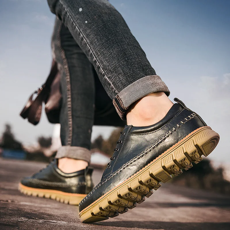 1116 De Lace Qualidade Valstone 2018 red Artesanal Mocassins Andando Vintage Italiana Homens Venda Black Brown1116 Couro Quente Primavera yellow up Sapatos Sapatilhas Do Apartamentos Brown1116 Diárias x1ffq7dI