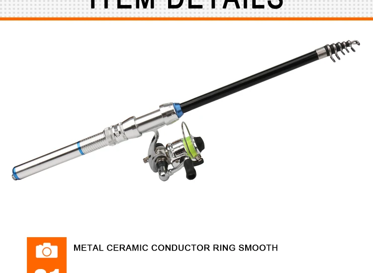 Vara de Pesca Pequenos das Crianças Nova Destacável Portátil Conjunto 25 cm Comprimento Trecho 150 só 6 de pesca pequenos das crianças só 25 cm comprimento Trecho 150 cm
