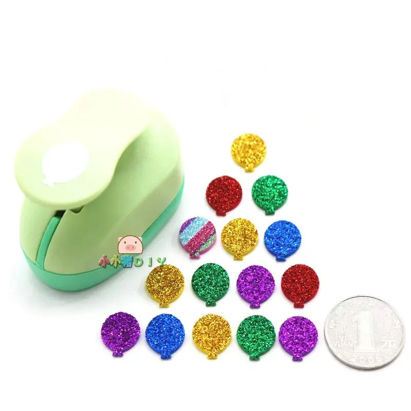 free shipping paper balloon punches 15mm 5/8'' shapes craft punch diy