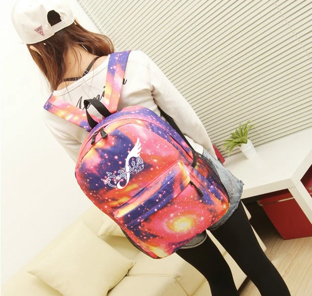 

Anime sora no otoshimono Cosplay Student campus casual men and women backpack large capacity travel backpack