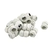 Белый Пластик PG19 IP67 водонепроницаемые кабельный сальник для герметизации провода соединителя