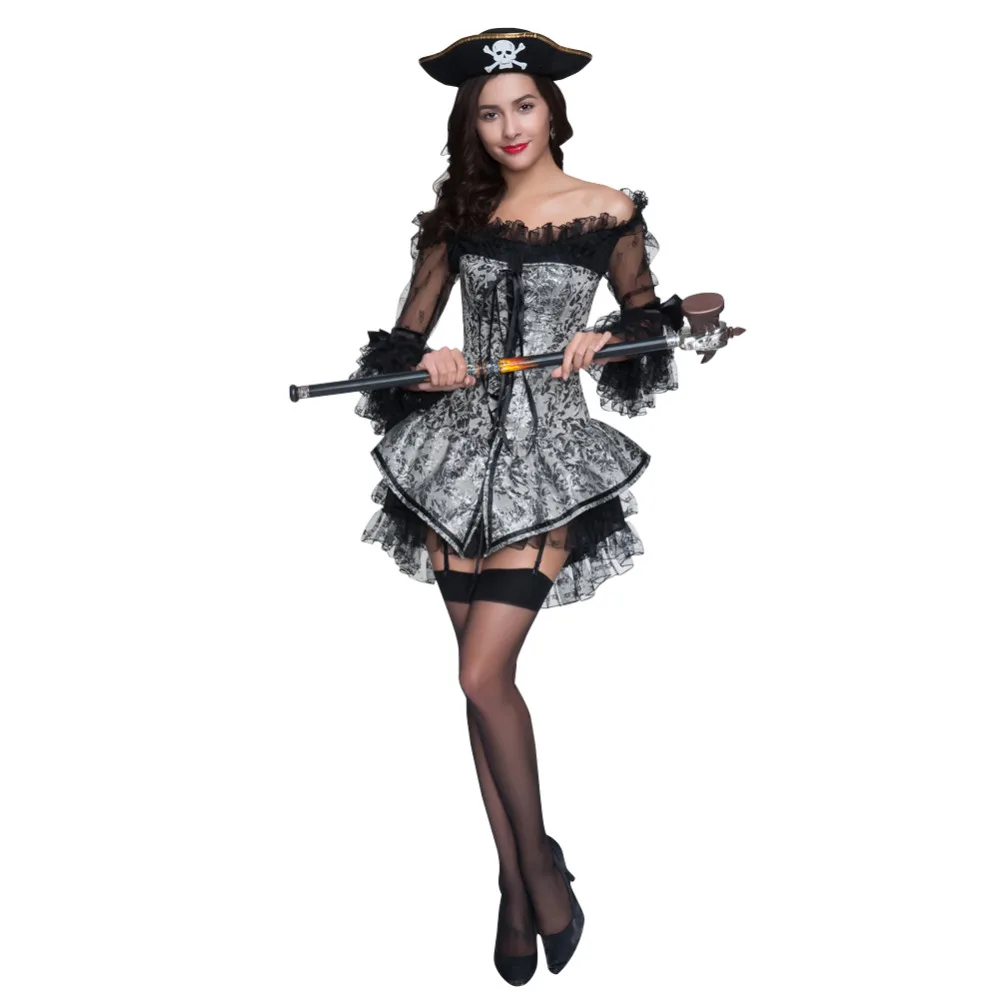 Wonder Beauty Vintage Halloween Costume Retro Gothic Corsets and