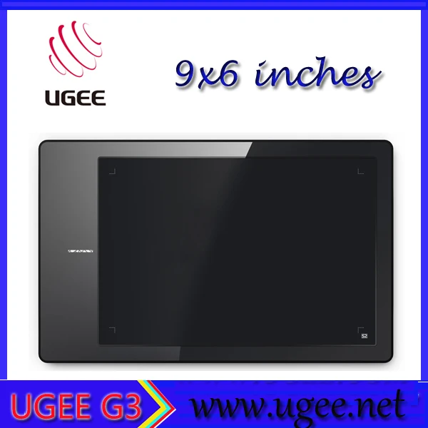 Ugee G3 digital graphic tablet black handwriting input device