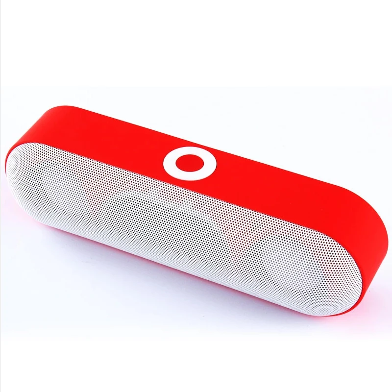 

Outdoor Portable Speaker Bluetooth Wireless V4.2 3D Stereo Loudspeakers Handsfree Subwoofer Sound Box with USB IF cardn AUX