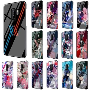 

Darling in the Franxx Tempered Glass soft phone case for Samsung Galaxy S7 Edge S8 S9 S10 Note 8 9 10 Plus A10 20 30 40 50 60 70