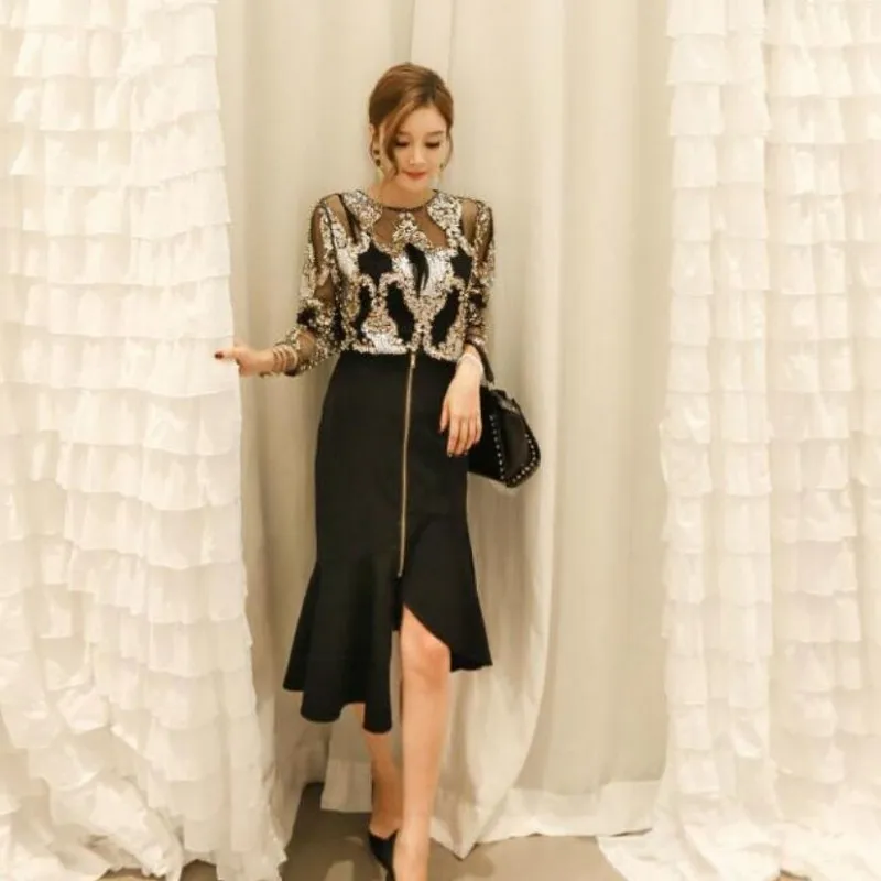 HIGH QUALITY New Runway Designer Tops Women's