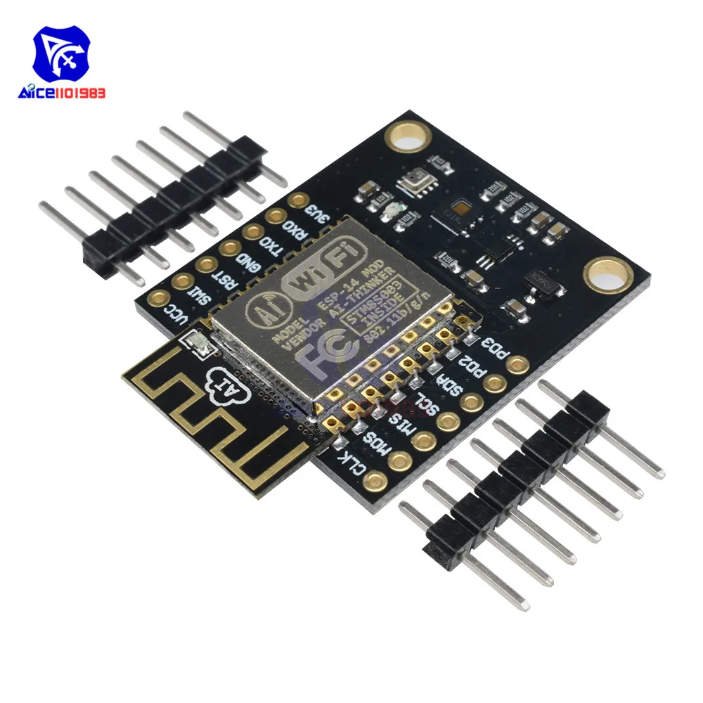 ESP8266 BMP280 HDC1080 BH1750FVI ESP12 ESP12F Temperature Humidity Light Pressure Sensor font b WIFI b font