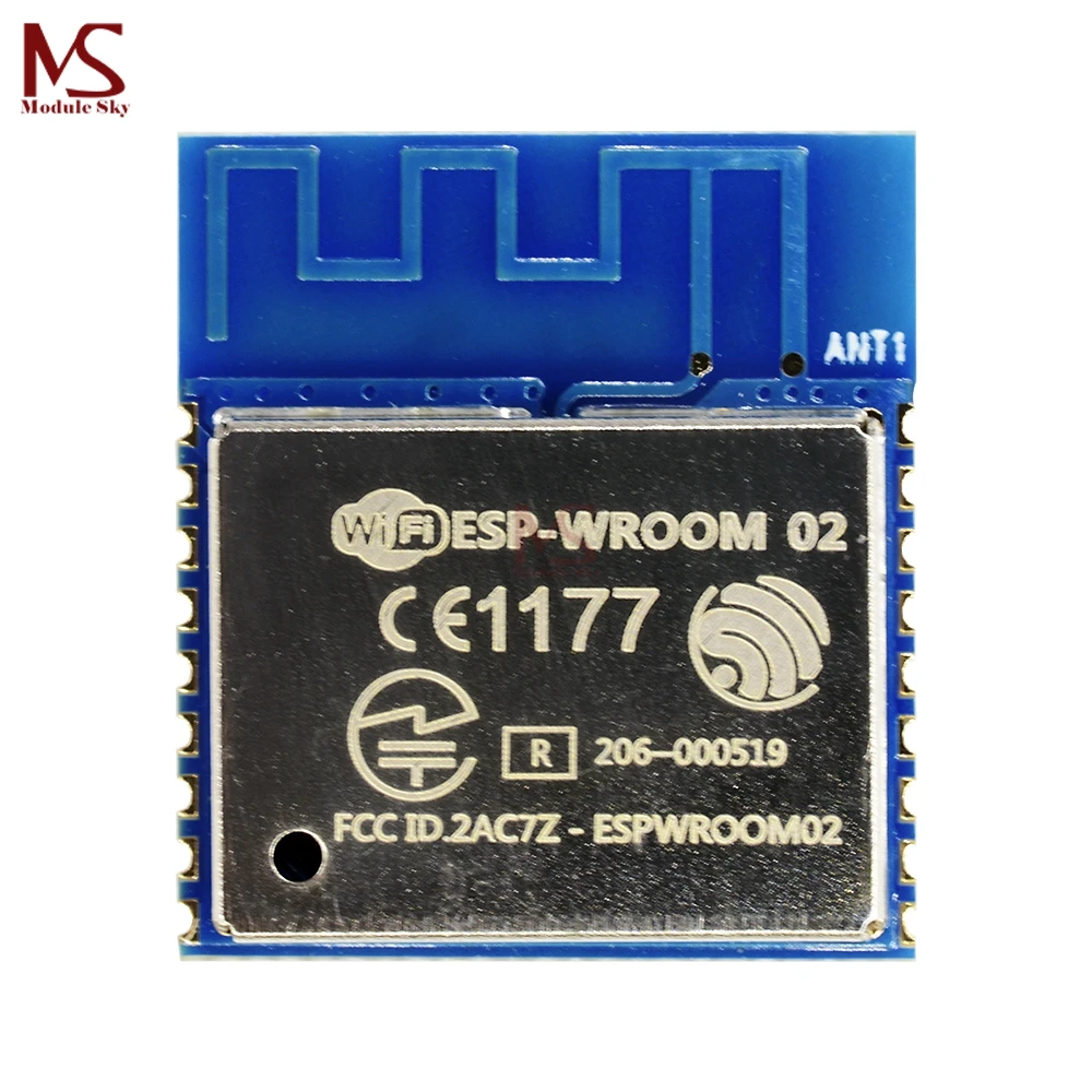 

ESP8266 Serial WIFI Model ESP-WROOM-02 2Mt bytes Remote Transceiver Wireless Module ESP WROOM 02 4M 32Mbit