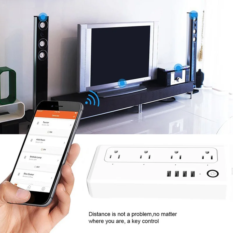 Интеллектуальная беспроводная (Wi Fi) Мощность полосы Стабилизатор напряжения