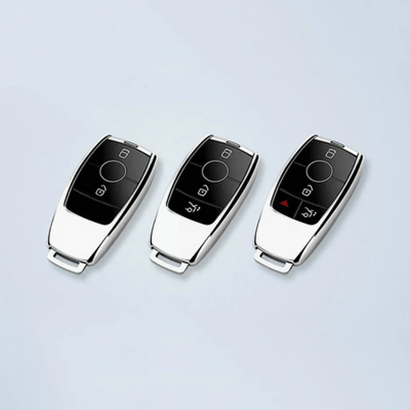 Защитный чехол, чехол для ключей автомобиля, черный, для Mercedes W177 W205, для C205, W213, W222, сменный аксессуар, Смарт