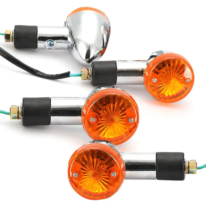 4pcs LED Turn Signals Light For Kawasaki Vulcan Classic Custom 2000 800 900 700