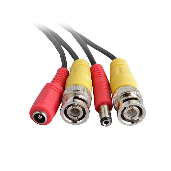 20 M CCTV Video Power BNC DVR Via Cavo di Legare del Cavo + DC plug Power cavo di estensione per Cctv e Dvr Cavo coassiale